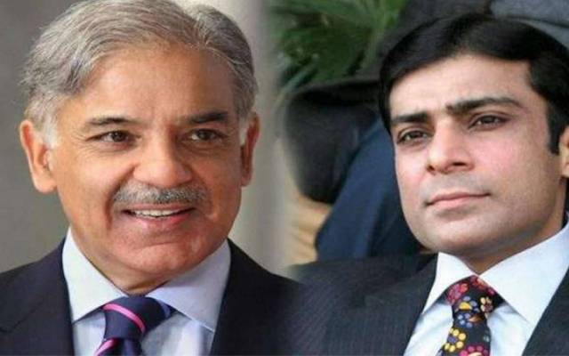 shahbaz sharif & Hamza Shahbaz PML N