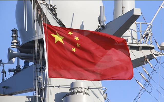 chinease war ship in south china sea