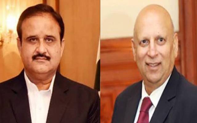 usman buzdar CM Punajb & ch muhammad sarwar Governor Punjab