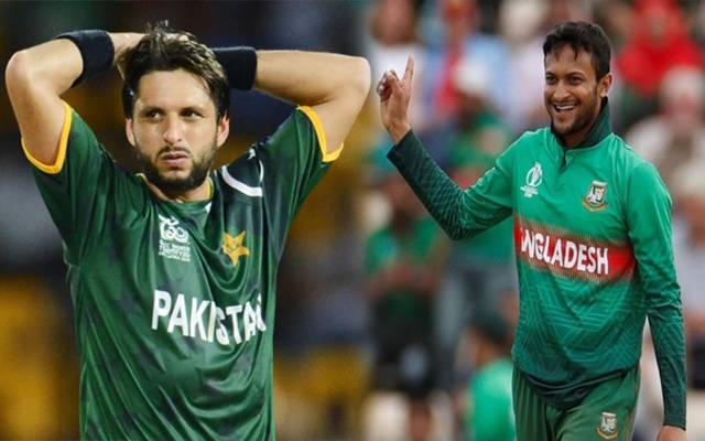 Shahid Afridi- Shakeeb ul Hassan