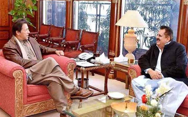 PM Imran Khan meets Tariq Bashir
