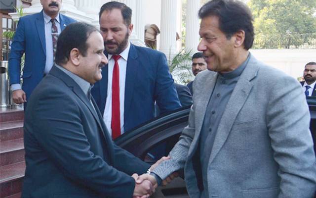 وزیراعظم عمران خان، وزیراعلیٰ عثمان بزدار