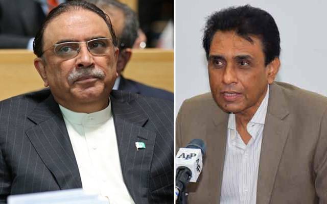 آصف علی زرداری، خالد مقبول صڈیقی 