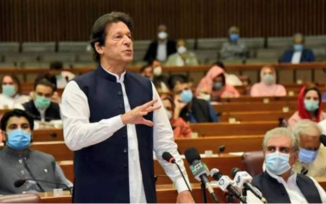 وزیراعظم عمران خان، قومی اسمبلی اجلاس