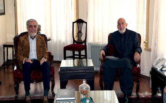 dr abdullah abdullah & hamid karzai
