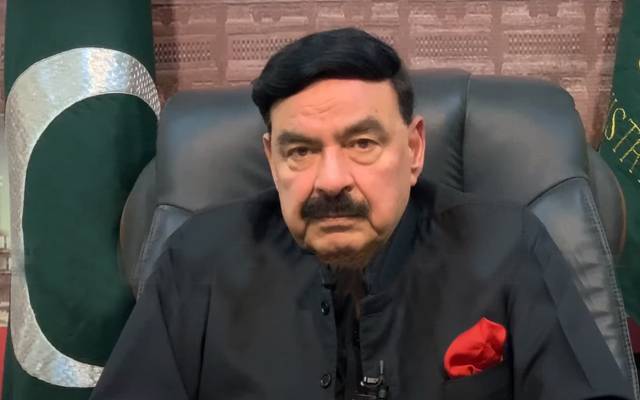 sheikh rasheed ahmed, federal minister interior pak