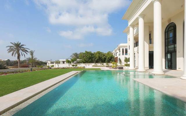 luxury mansion on emirates hills
