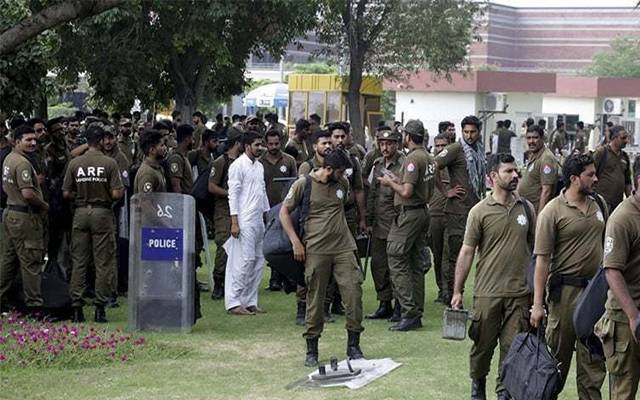 Pmln march,threat of terrorist, Alert issue