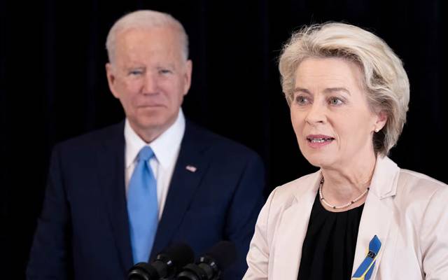 U.S. President Joe Biden and European Commission President Ursula von der Leyen