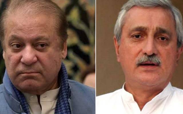 نوازشریف، جہانگیر ترین