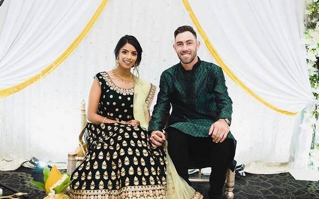 Glenn James Maxwell marriage