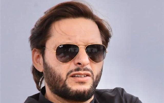 Shahid afridi twitter message