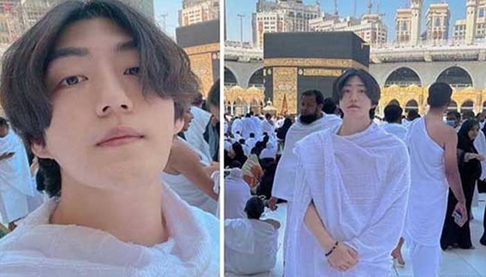 korean pop singer,performed the bliss of Umrah