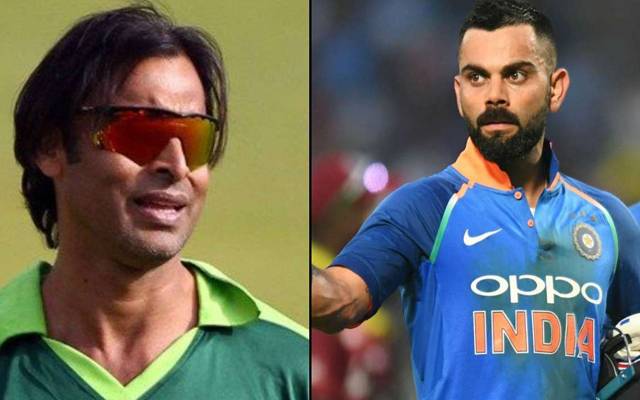Shoaib akhtar,Virat kohli