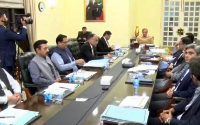 عمران خان کی حکومت کےخاتمے کے بعد نئی کابینہ کا پہلا اجلاس شروع