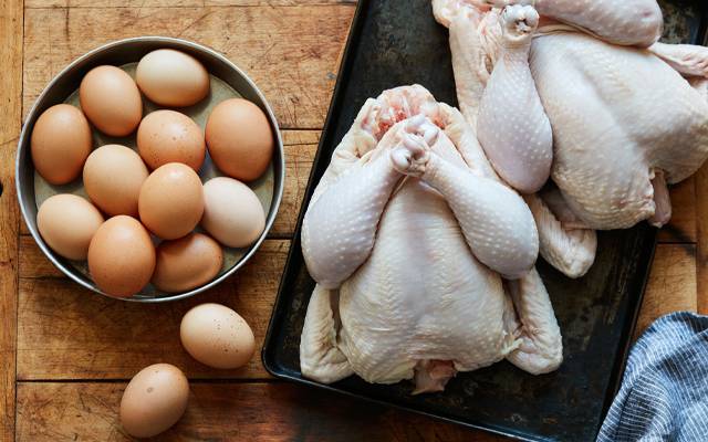 آج کے گوشت اور انڈوں کے ریٹس -پیر،25اپریل، 2022