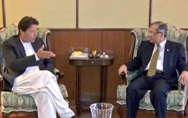 سابق وزیراعظم عمران خان، سابق چیف جسٹس ثاقب نثار