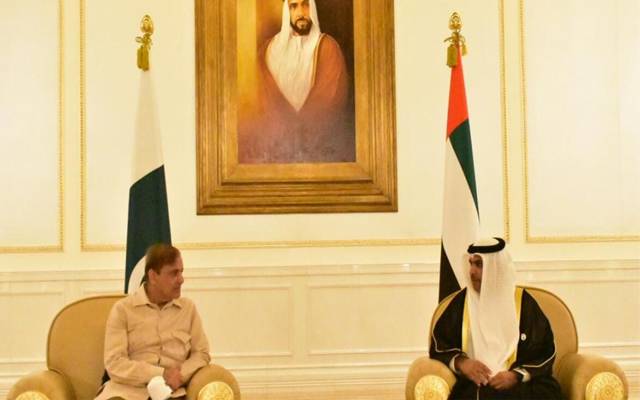 PM shehbaz called on ruler of dubai