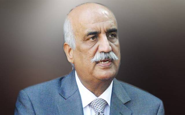 syed khurshid ahmad shah PPP leader & federal minister