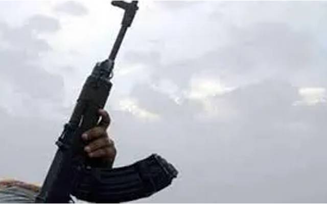 Constable died,aerial firing,