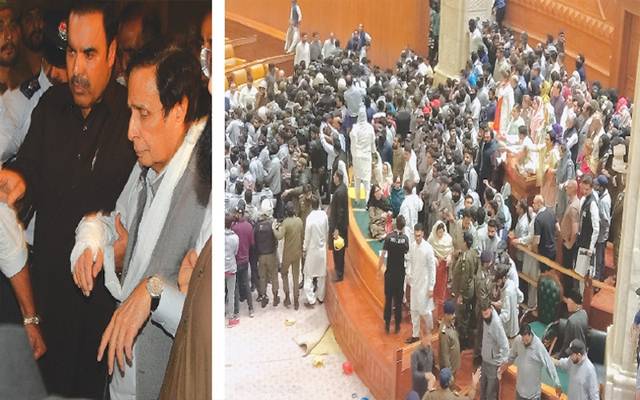 پنجاب اسمبلی پولیس گردی ،پارلیمانی تاریخ کا پہلا واقعہ قرار،عالمی سطح پر شدید مذمت