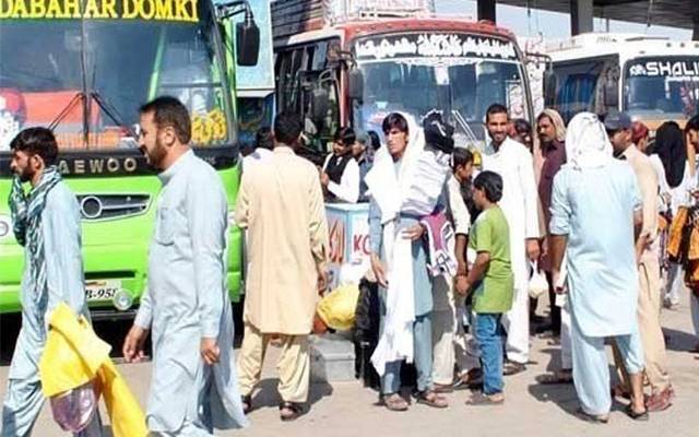 پی ٹی آئی لانگ مارچ ، پبلک ٹرانسپورٹ بند کرنے کا فیصلہ 