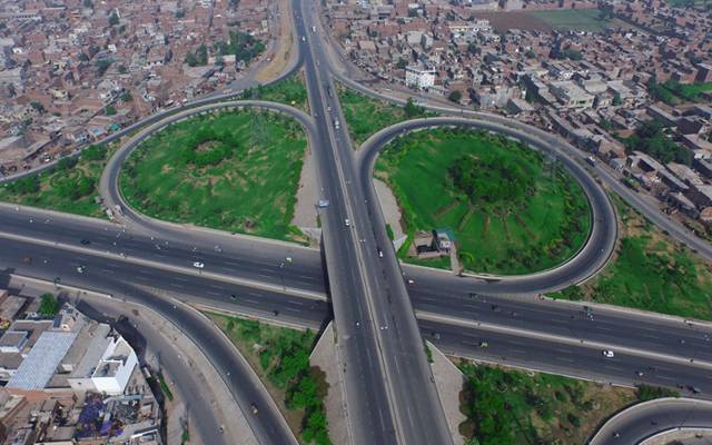 سگیاں ٹول پلازہ کی خوبصورتی کے لیے ایل ڈی اے کا احسن اقدام