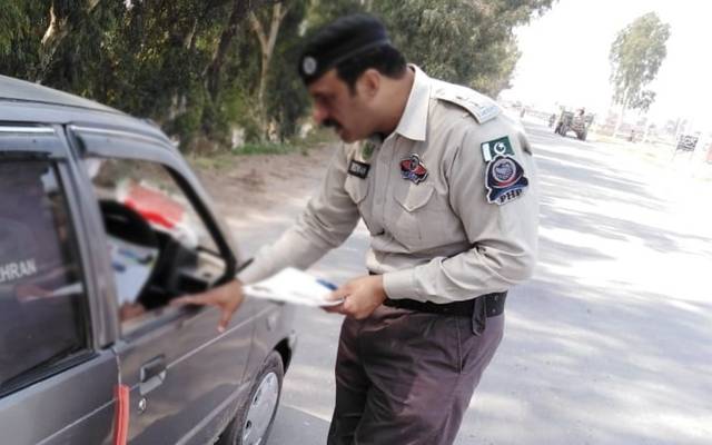 Patrolling police Punjab, Lahore