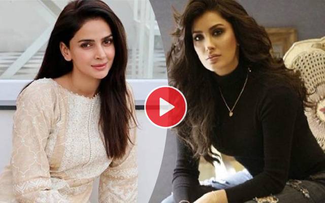 Saba Qamar talk about mehwish hayat