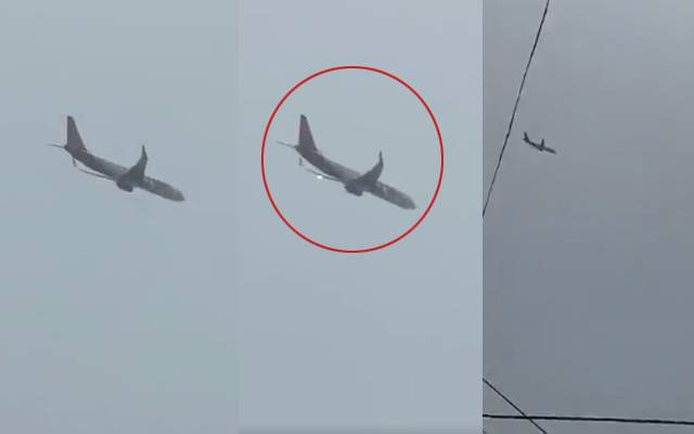 Fire in Plane, video goes viral