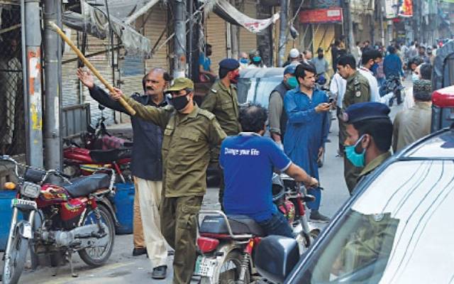 Shop closed Punjab, government,Police,Mcl
