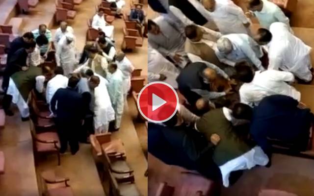 Mian Hamid fell, video came out