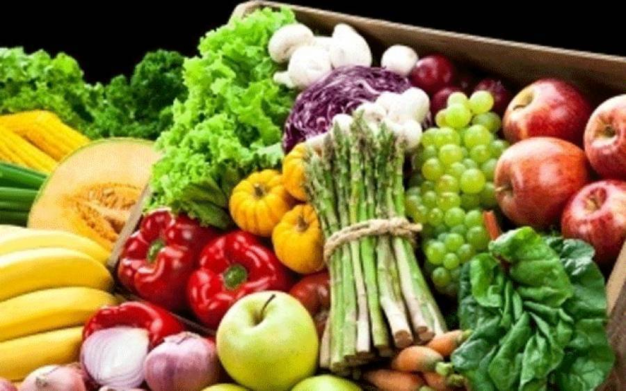 vegetables and fruit rates