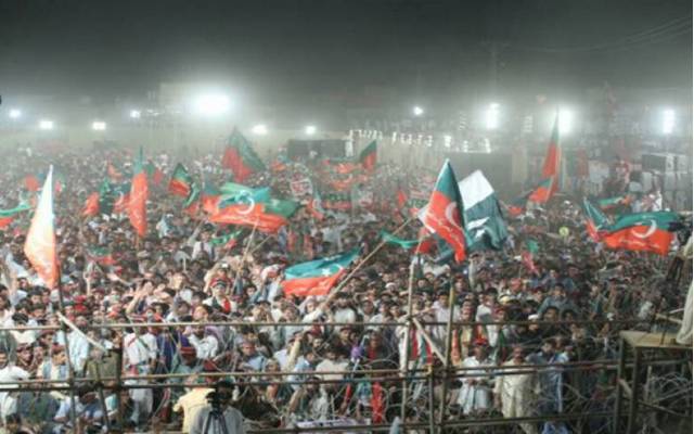 پی ٹی آئی ،جلسہ،پریڈ گرائونڈ،این او سی،نوٹیفکیشن