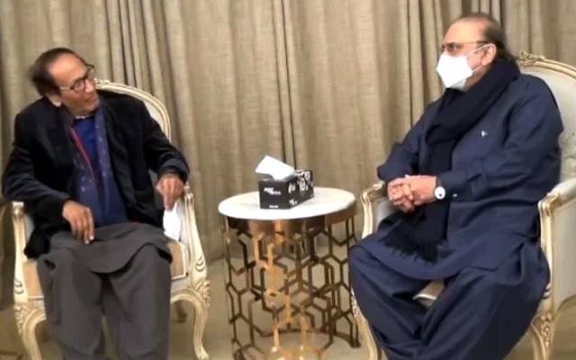 آصف زرداری کی چوہدری شجاعت سے ملاقات