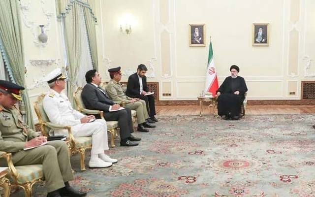 چیئرمین جوائنٹ چیفس آف اسٹاف کمیٹی جنرل ندیم کی ایرانی صدر و عسکری قیادت سے ملاقات