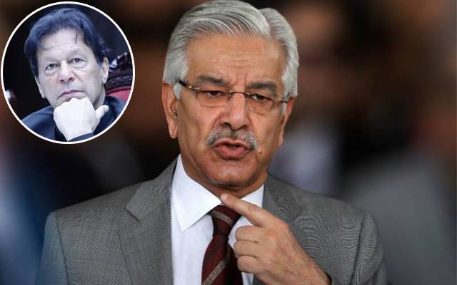 Khawaja Muhammad Asif statement about Imran Khan