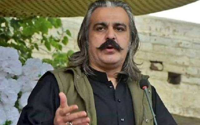 Ali Amin Khan Gandapur is a Pakistani politician who is the former Federal Minister for Kashmir Affairs and Gilgit-Baltistan