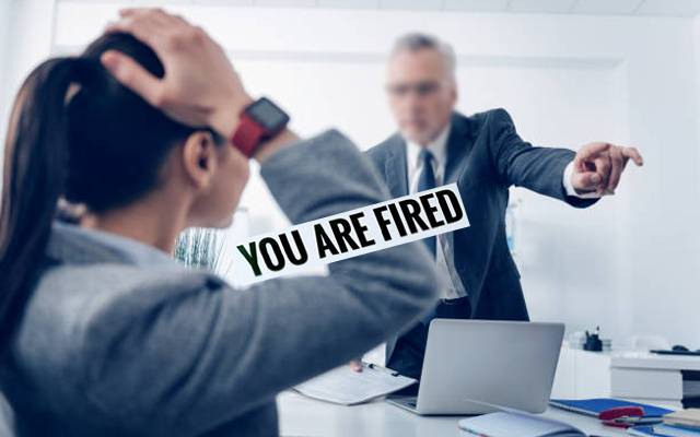 woman Dismissed from job, tiktok 