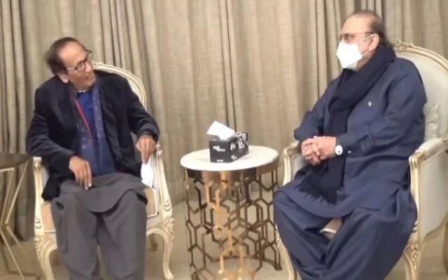 Asif Ali Zardari Ch Shujaat