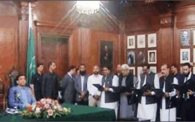 پنجاب کابینہ،حلف برداری تقریب،حمزہ شہباز،سٹی42