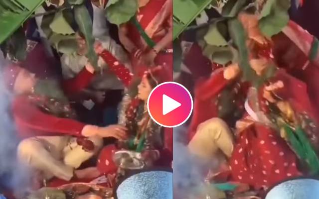 groom & bride video viral on social media