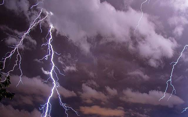 lightning strike