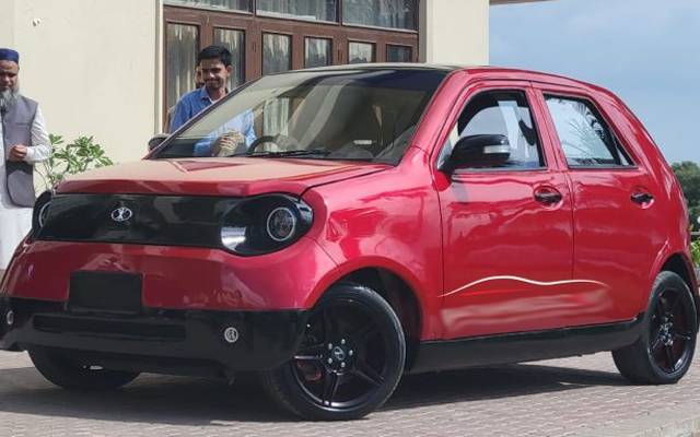 NurE75 Pakistan 1st electric car 