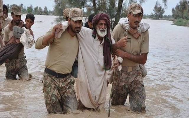 پاک فضائیہ کی بلوچستان میں امدادی سرگرمیاں جاری ہیں