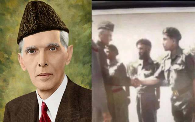 قائداعظم سے مصافحہ کرنے والی معروف شخصیت 