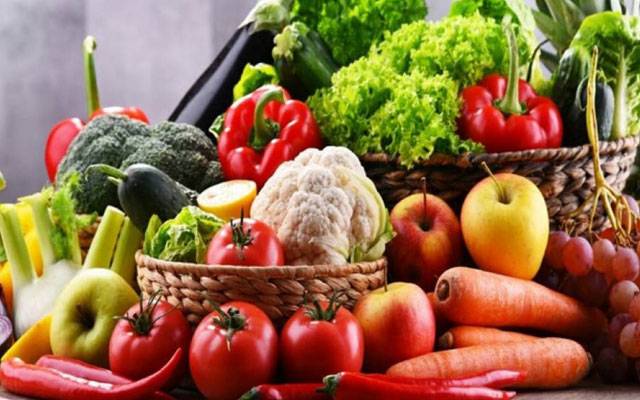 vegetables and fruit rates