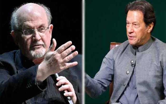 Imran khan, Salman Rushdie
