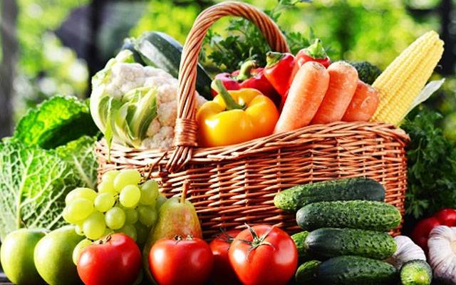 vegetables and fruit rates