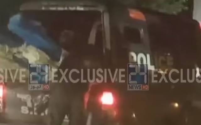 Truck robbery video viral